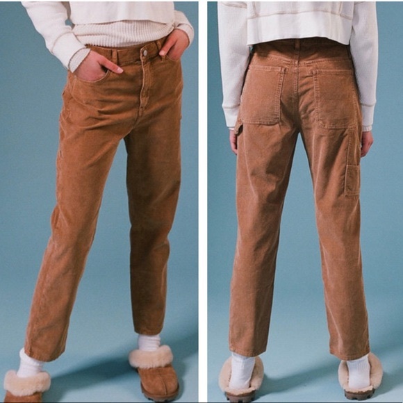 Urban Outfitters Pants - NWT BDG corduroy high waisted slim straight pant
